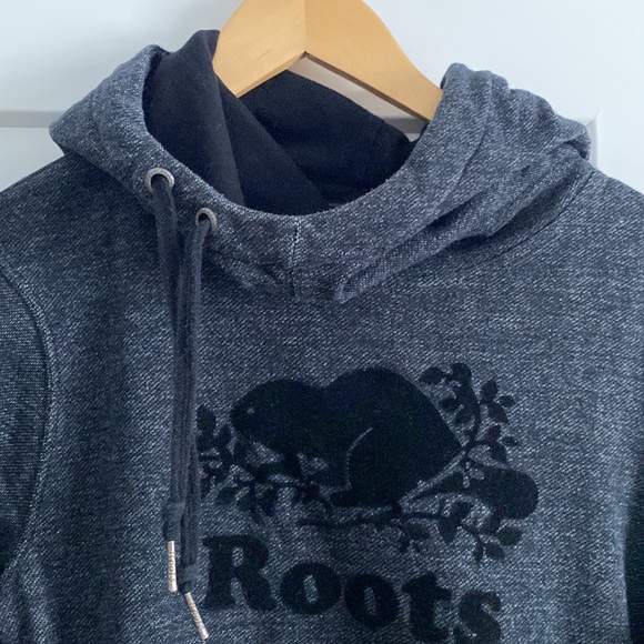 Roots funnel neck hoodie - Picture 3 of 5
